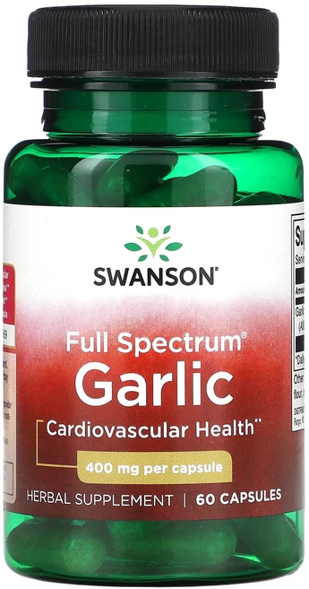 몸관리하세요 겨울입니다 Swanson Full Spectrum 마늘 400mg 캡슐 60정 특별관리진행, SwansonFullSpectrum마늘400mg캡슐60, 1개 - 쿠팡