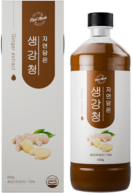 도라지청년 생강청 생강차 착즙 진액 600g, 1개, 1개입