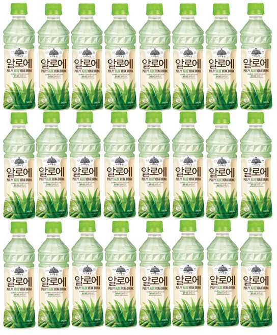 가야농장 알로에, 340ml, 24개
