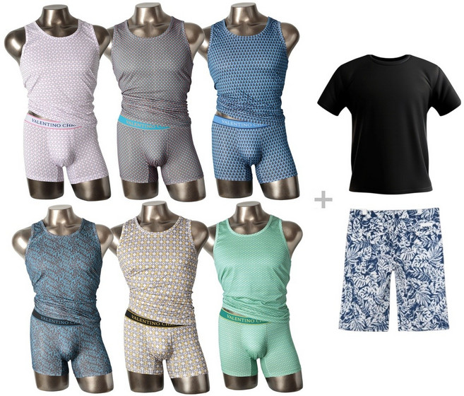 발렌티노크리스티 런닝속옷세트
