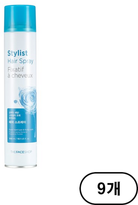 더페이스샵 스타일리스트 헤어 스프레이, 300ml, 9개