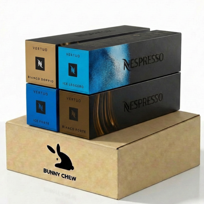 (버니츄) 네스프레소 버츄오 아이스 라떼 마스터 팩, 1세트, 40개입, 100g