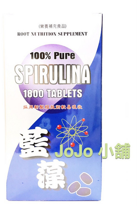 羅得藍藻錠 1800錠, 1個