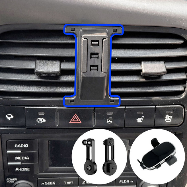 윙가디움 봉고3 12년이후 차량용 거치대 마운트 세트, 봉고3 전용 마운트 (A세트), 1세트