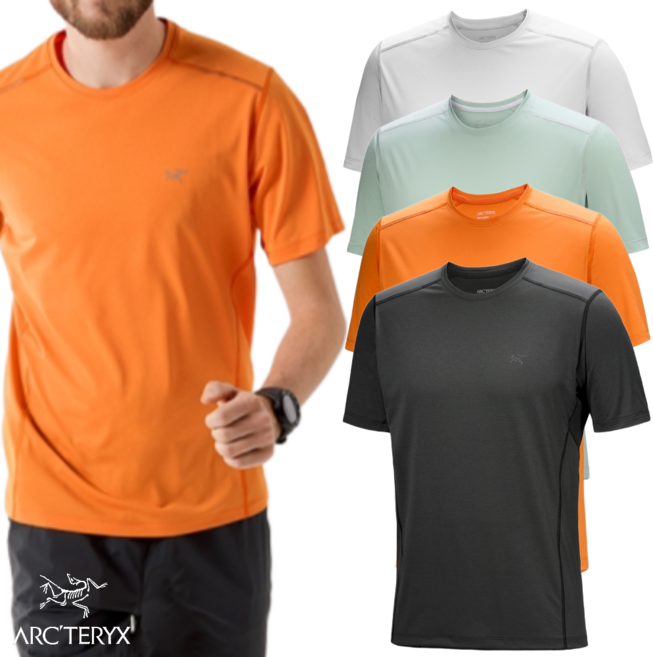 아크테릭스 모투스 크루넥 SS 남자 기능성 러닝 등산 반팔 티셔츠 아웃도어 스포츠