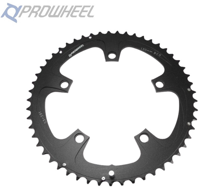 체인링 53T BCD130 자전거체인링 mtb 로드자전거 픽시 PROWHEEL, 1개