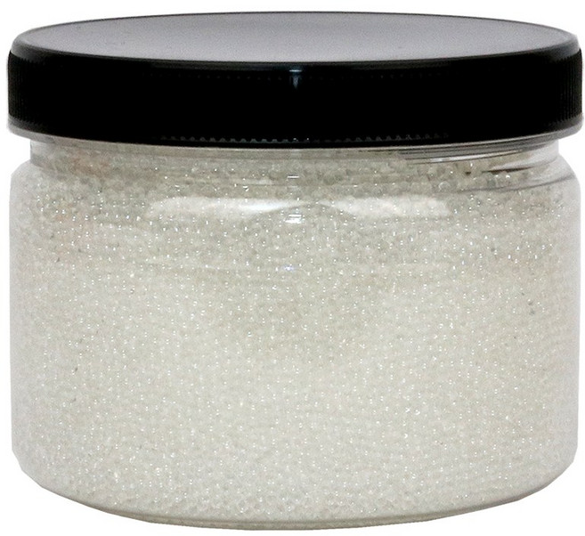 크리스탈볼 3mm 350g 케이스포함 투명 워터젤 고흡수성수지 수정토 대체토양 수경재배 개구리알모양, 19500개