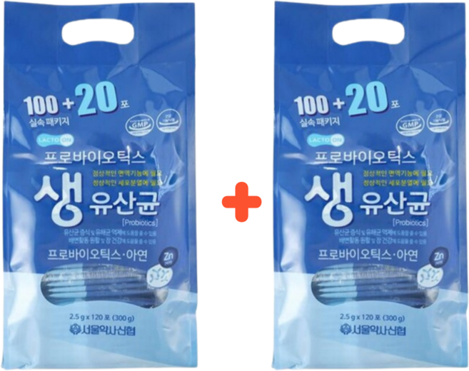 서울약사신협 락토온 프로바이오틱스 생유산균, 300g, 2개