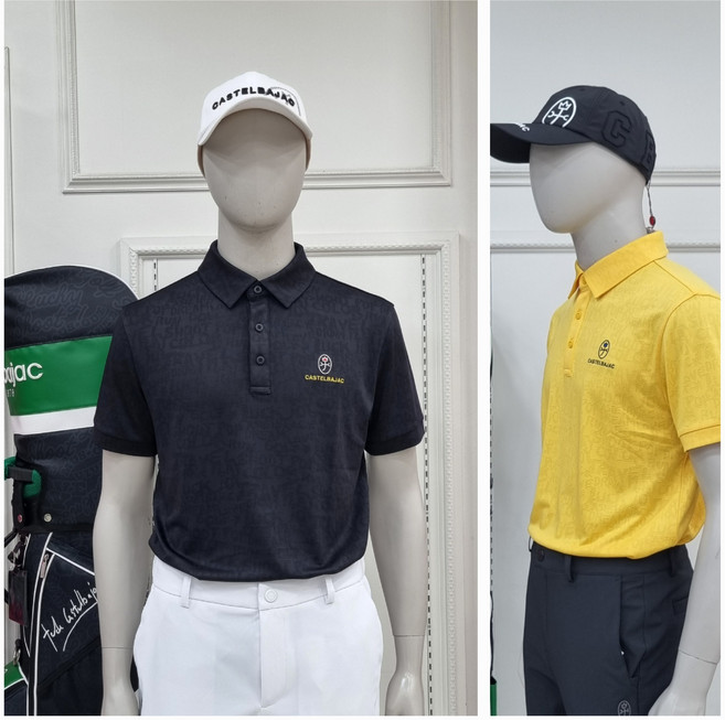 까스텔바작 남성골프 여름 부드러운 냉감 카라티셔츠EMTL211