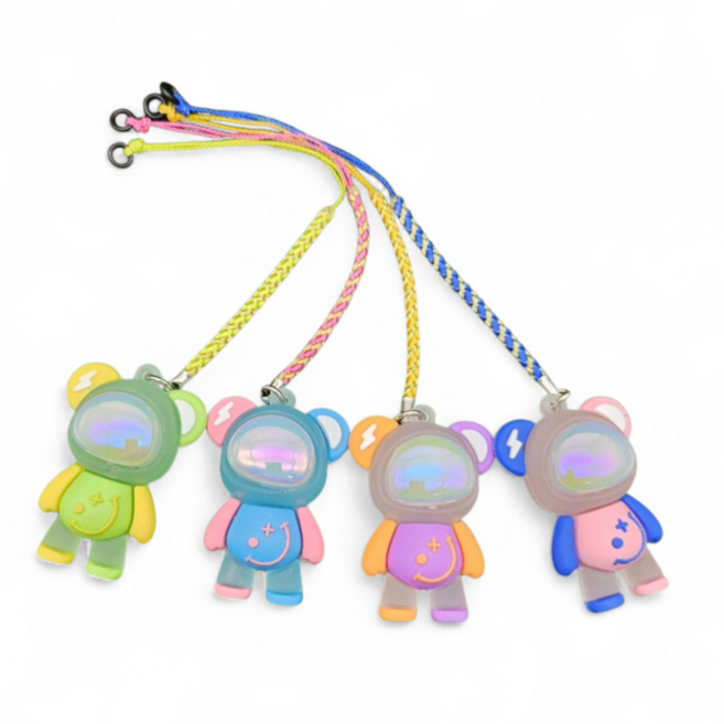 LED우주곰 골프티걸이 골프티꽂이 4P, 1세트, 고무링-4P