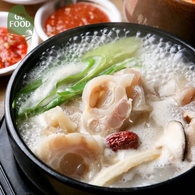 건담농수산 한우사골 도가니탕 뼈해장국 간단한집들이음식, 5팩(1팩당500g)