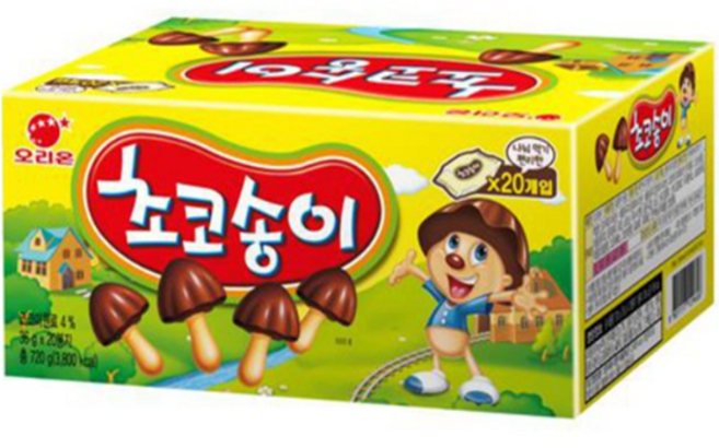 오리온 초코송이 36G, 20개