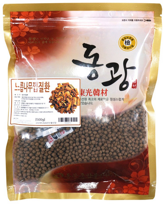 [동광한방몰] 느릅나무환 유근피환 국내산, 1개, 500g