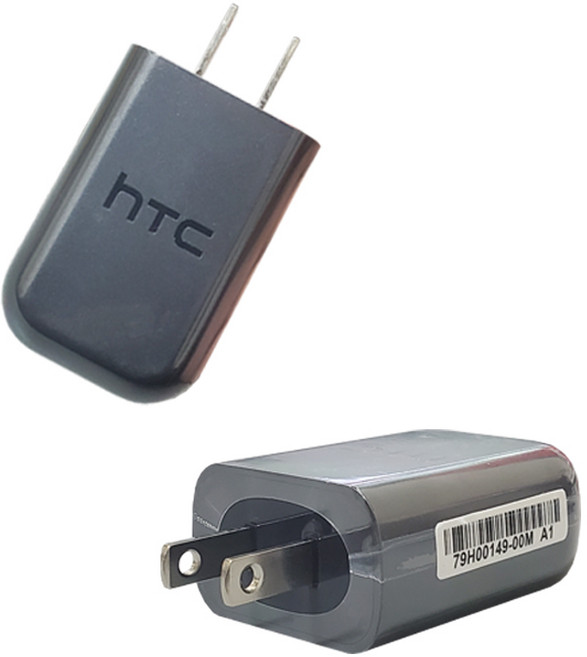 HTC 5V 2A充電器 10W充電頭 TC P2000-US 適用於 U12 Life Desire 19s, 灰色, 1個