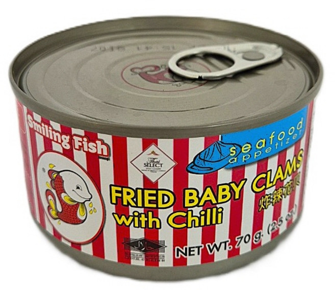 태국 후라이드 베이비 클램 위드 튀긴 바지락 70g