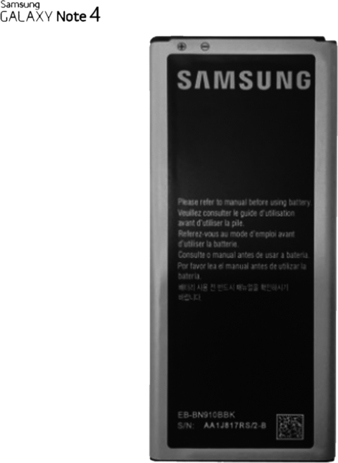 EB-BN910BBK 갤럭시노트4 중고배터리 SM-N910 SM-N916