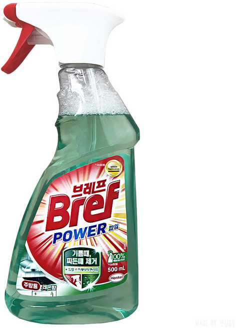 브레프 파워 주방청소세제, 500ml, 2개