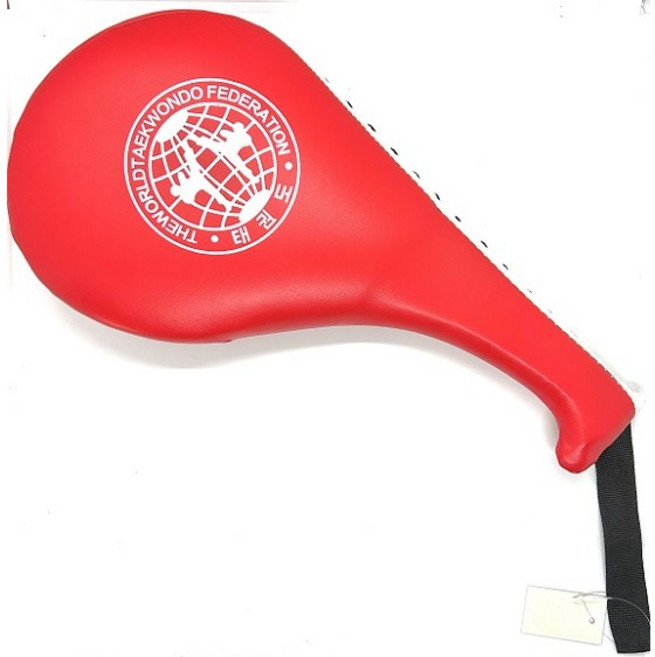 태권도미트 발차기 패드 연습용 수련용 킥복싱, 검정, 1개