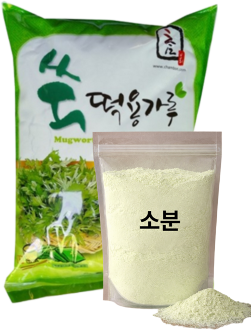 (소분) 참식품 쑥떡용가루 술빵만드는 혼합믹스, 1개, 500g