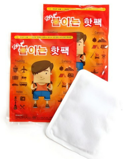 레츠고 붙이는 핫팩, 100개