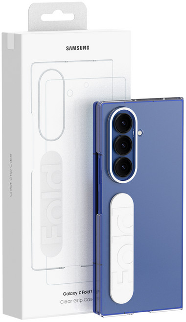 삼성 정품 갤럭시 Z 폴드7 클리어 투명 그립 케이스 EF-QF966