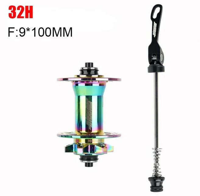 후방 소음 큐브 Hassns Pro 4 Freehub XD K7 36 홀 Mtb 허브 10 11/12 속도 새로운 모델, 1개, 08 32H colour Front