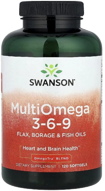 스완슨 멀티오메가3-6-9 소프트젤120정 피쉬오일 fishoil 생선오일 오메가쓰리, 120정, 1개 - 쿠팡