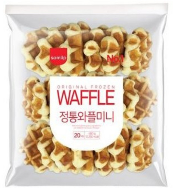 삼립 정통와플 미니, 600g, 7개