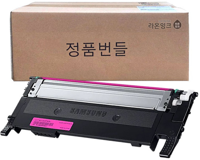 삼성 정품 CLT-K510S 토너 단품 SL-C563W SL-C563FW SL-C513W SL-C513 SL-C510W SL-C510 컬러레이저프린터 번들, 1개, 빨강 CLT-M510S