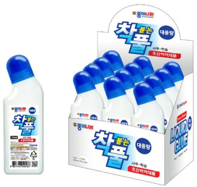 종이나라 착풀 170ml 12개입, 170g, 12개