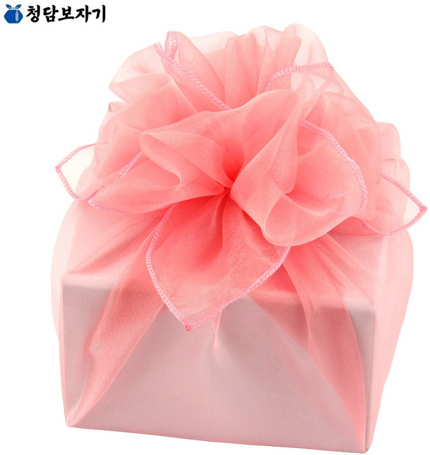 청담보자기 크리스탈 보자기 소형 70cm 묶음, 10장, 핑크