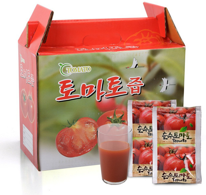 찰 토마토즙, 100ml, 50개