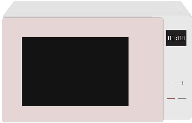 LG 디오스 오브제컬렉션 전자레인지 23L 크리스탈 핑크 방문설치, MWJ23P