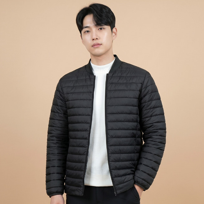 [김영주스포츠] 남성 겨울 경량 패딩 자켓_프리미엄 나일론 추위사냥 경량 패딩 점퍼 아우터