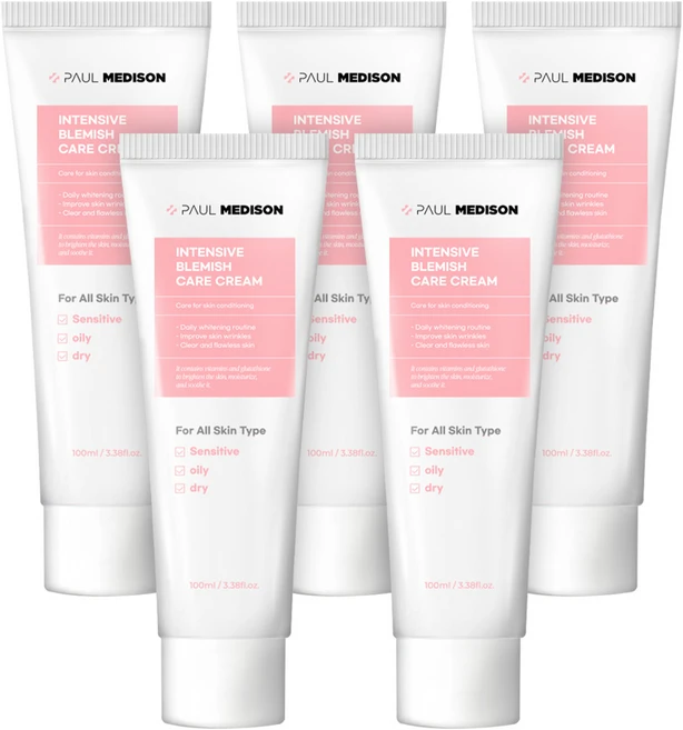 폴메디슨 인텐시브 블레미쉬 케어 크림, 5개, 100ml - 쿠팡