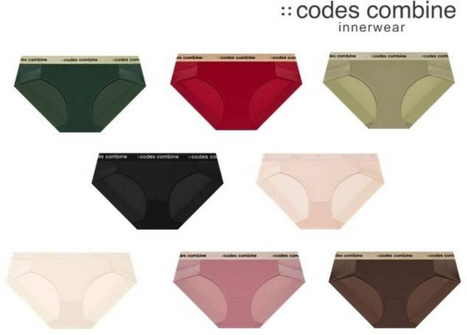 [백화점 정품] 코데즈컴바인 이너웨어 베이직팬티 10종택1 BP161961 ( 택가격과 다를 수 있습니다)