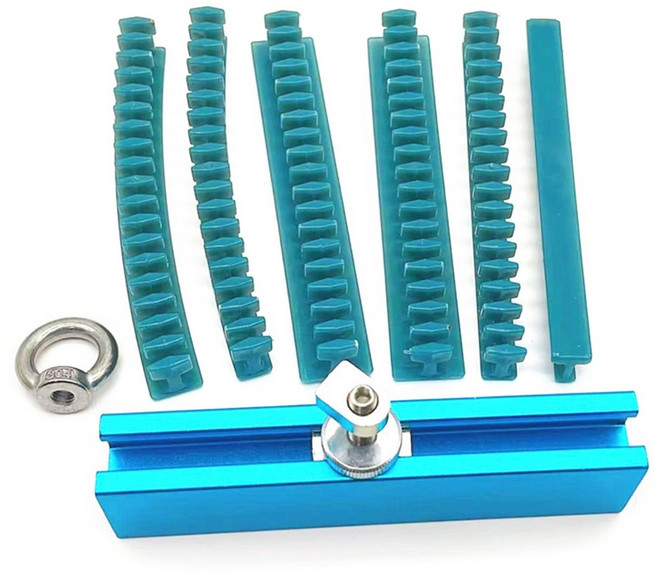 SUV 차량 차체 무페인트 덴트 수리 도구 다리 덴트 제거 수공구 리프터 풀러 접착 시트 계기판, B, 1개