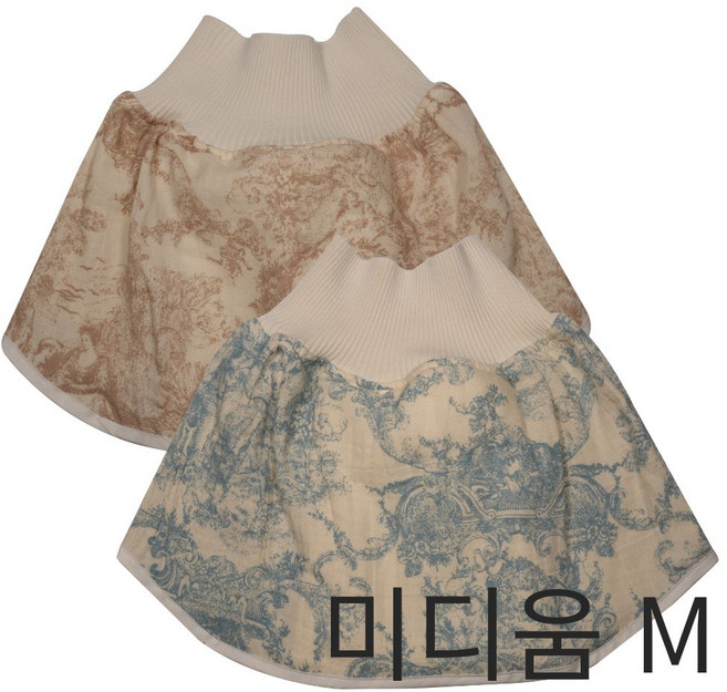 아기통풍치마 천기저귀 기저귀발진, 1개, 블루+브라운