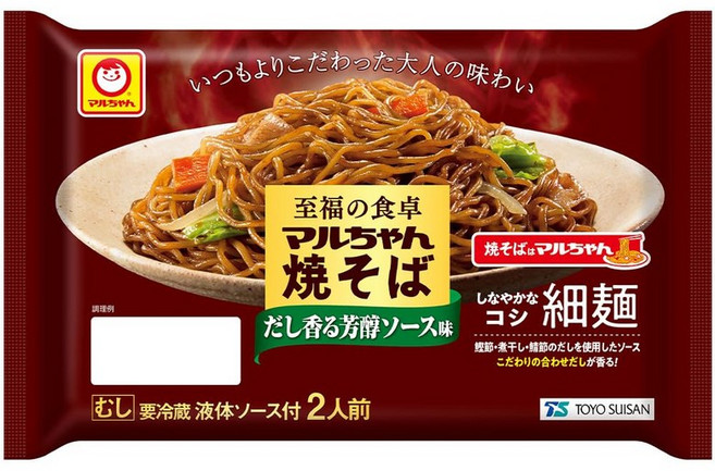 [냉장] 토요수산 마루짱 야키소바 지복의식탁 다시향 소스맛 2인분×12봉지, 1개, 4.44kg