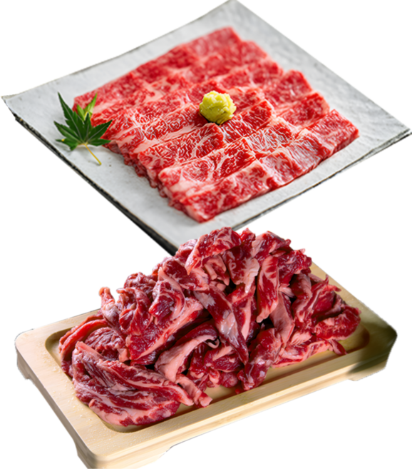 [빌리푸드] 청정 수입 소고기 안창살300g+소갈비살200g 구이용, 1세트, 500g