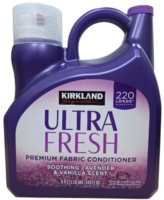 코스트코 커클랜드 섬유유연제 라벤더향 + 더메이런알콜티슈, 1개, 4.4kg