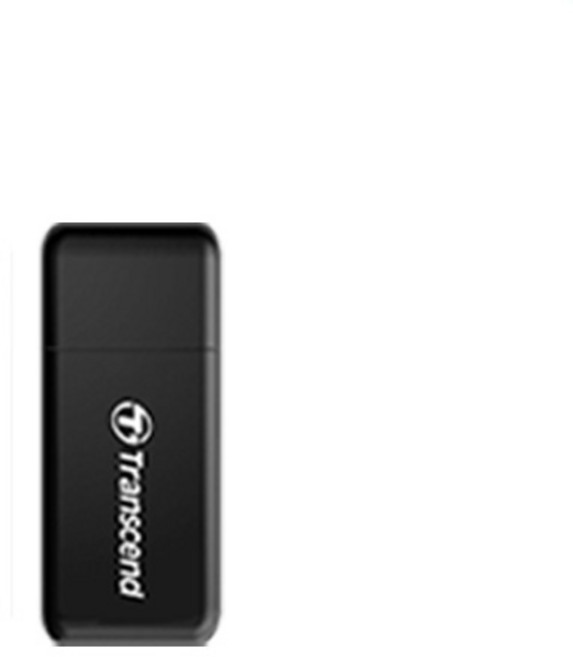트랜센드 USB 3.1 카드리더기 멀티리더, TS-RDF5K, 블랙, 1개