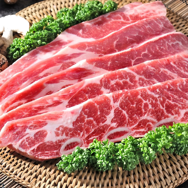 [참좋은미트] 미국산 LA갈비 4kg (초이스등급), 1개