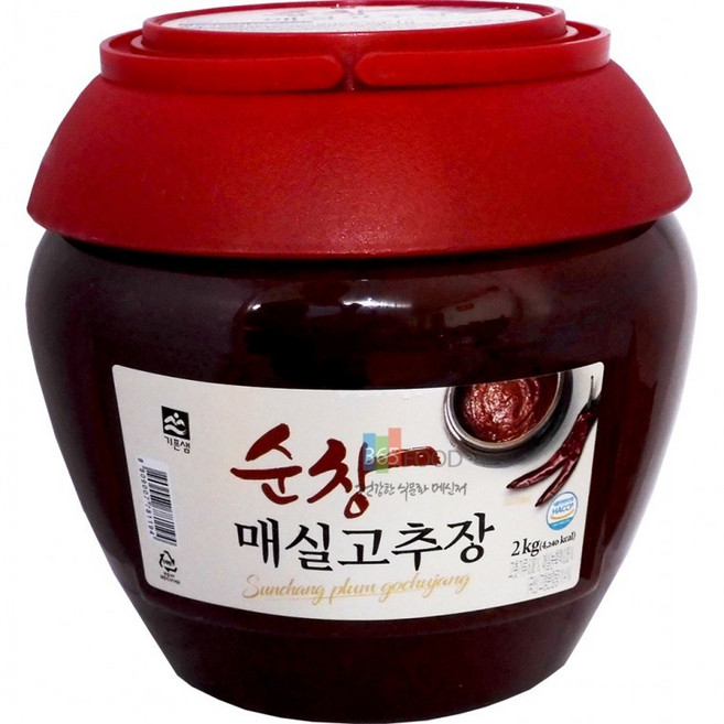 기픈샘 순창 매실 고추장 2kg, 1개, 1g