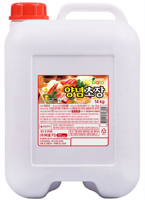 바로에프에스 양념초장, 14kg, 1개