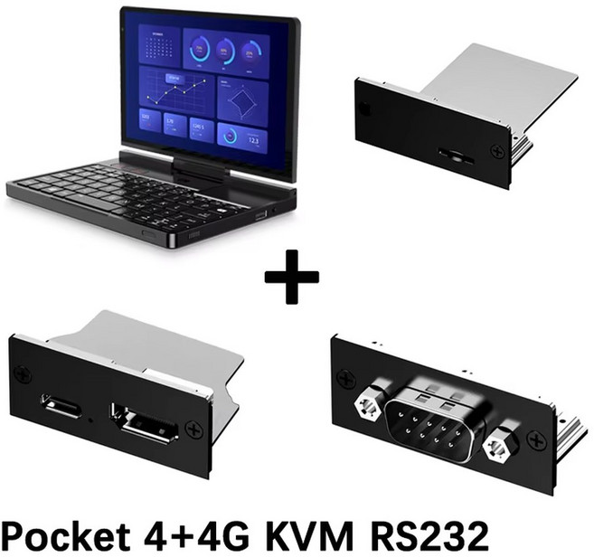 새로운 2025 버전 재고 있음! 비즈니스용 기존 GPD Pocket 4 8.8인치 AMD AI 9 HX 370 64GB RAM 2TB NVMe, 03 8840U 16GB 1TB, 12 4G KVM RS 232