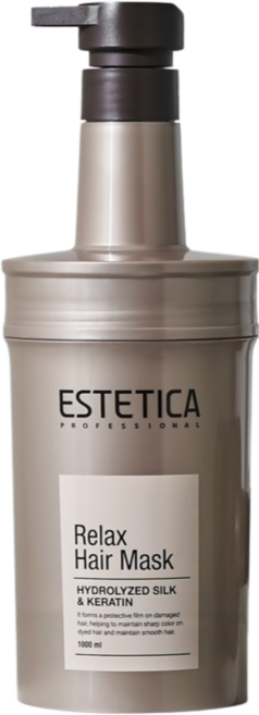 에스테티카 릴렉스 헤어 마스크 1000ml 트리트먼트 에센스 헤어팩 클리닉, 1kg, 1개