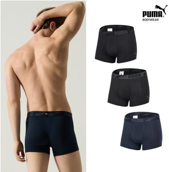 [매장정품] [푸마바디웨어] [1+1+1] 푸마 러너핏 X-서포트 드로즈 3종세트