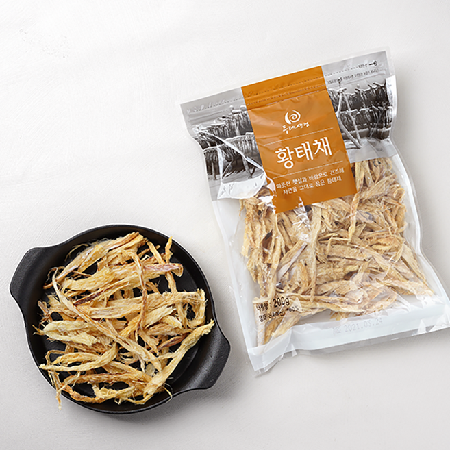 두레생협 대관령 황태채 200g 황태국 조림 무침 용, 1개
