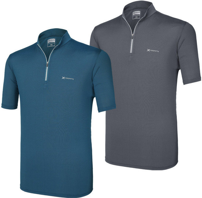 엑스트라스포티 아이스샷 남성 메쉬 집업 티셔츠 SS2OP1LT062M 1+1